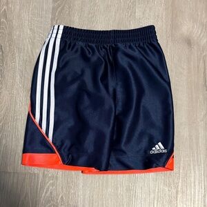 Adidas Dark Blue and Red Sports Shorts